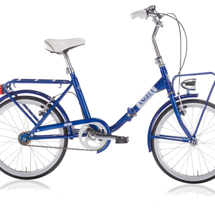 Angela vrijloop + 2 handrem blauw