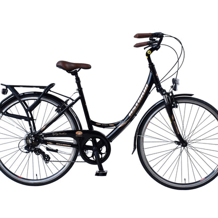 Astoria D 46 cm zwart shimano 7 sp Tourney