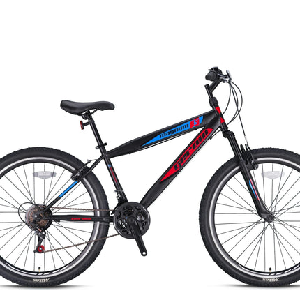 Magnum ATB 41 cm zwart rood 21sp VV