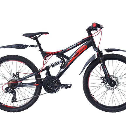 Magic Oberon H 38 cm zwart rood  18 sp