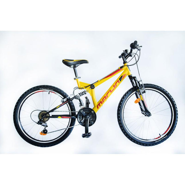 MTB  Element 24" F/S  rood geel 18sp